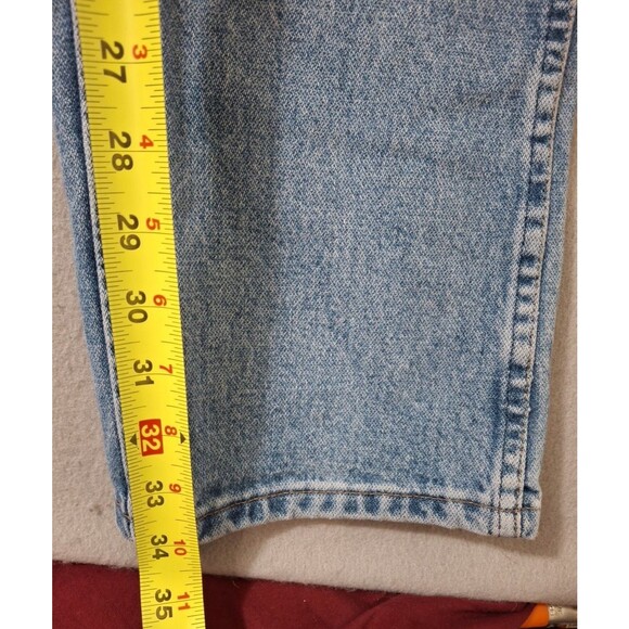 Wrangler Cowboy Cut Men’s Jeans 30x34 Slim Fit Blue Denim 36MWZ Stretch Western - Picture 6 of 13